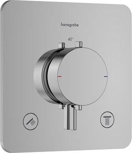 Afbouwdeel Hansgrohe Ecostat Comfort Q Inbouwthermostaat Voor 2 Functies Chroom