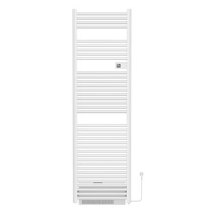 Elektrische Radiator BWS Cora met Blow 184x54 cm Glanzend Wit Smart Wifi (2000 Watt)