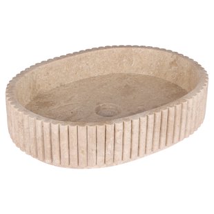 Waskom Differnz Ribba 50x36x12cm Marmer Beige