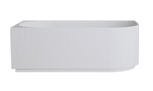Hoekbad Wiesbaden Rivi 170x80cm Link Met Waste Acryl Mat Wit