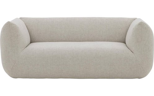 Goossens Kelsey beige, stof, 2-zits,