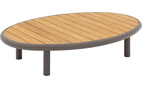 Goossens Salontafel Voor Buiten Catch Of The Day, Ovaal 125x85 cm