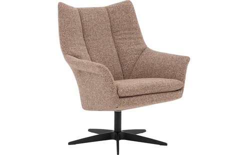Goossens Excellent Draaifauteuil Wes, Draaifauteuil (maat s)
