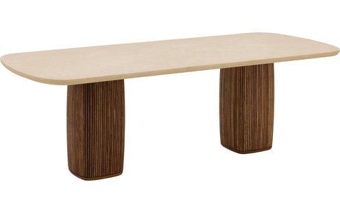 Goossens Eettafel Nova, 220 x 100 cm