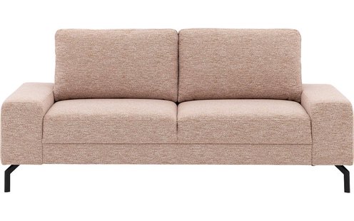 Goossens Bank Valdena roze, stof, 3,5-zits,