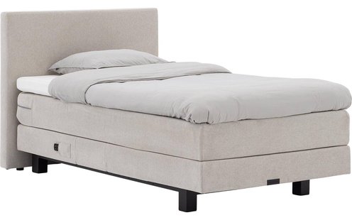 Goossens Boxspring Compleet Flex Dream 120, Electr.120 x 200 cm box 1x matras gestoffeerd pocketvering, 1x matrastopper