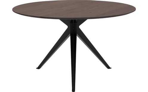 Goossens Excellent Eettafel Uniek, Rond 130 x 130 cm