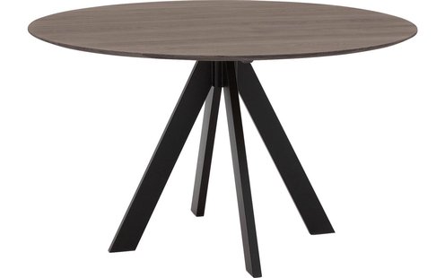 Goossens Excellent Eettafel Uniek, Rond 130 x 130 cm