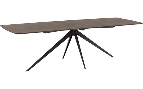 Goossens Excellent Eettafel Uniek, Semi rechthoekig 260 x 100 cm