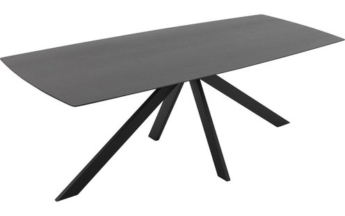 Goossens Excellent Eettafel Uniek, Semi rechthoekig 200 x 100 cm