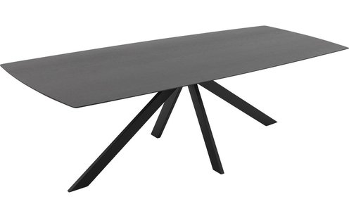 Goossens Excellent Eettafel Uniek, Semi rechthoekig 240 x 100 cm
