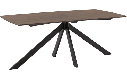Goossens Excellent Eettafel Uniek, Semi rechthoekig 180 x 100 cm
