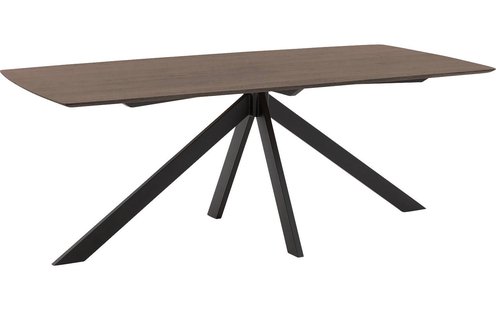 Goossens Excellent Eettafel Uniek, Semi rechthoekig 200 x 100 cm