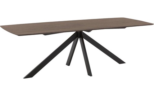 Goossens Excellent Eettafel Uniek, Semi rechthoekig 240 x 100 cm