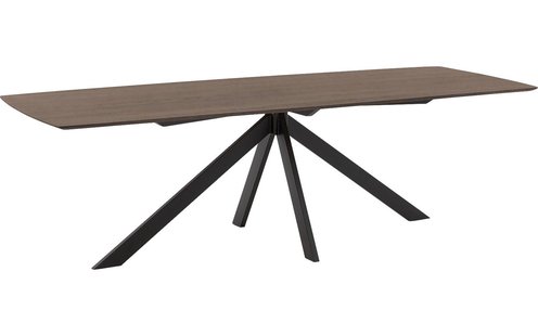 Goossens Excellent Eettafel Uniek, Semi rechthoekig 260 x 100 cm