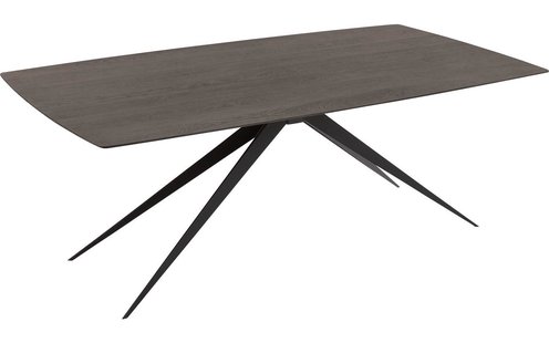 Goossens Excellent Eettafel Uniek, Semi rechthoekig 180 x 100 cm