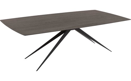 Goossens Excellent Eettafel Uniek, Semi rechthoekig 260 x 100 cm