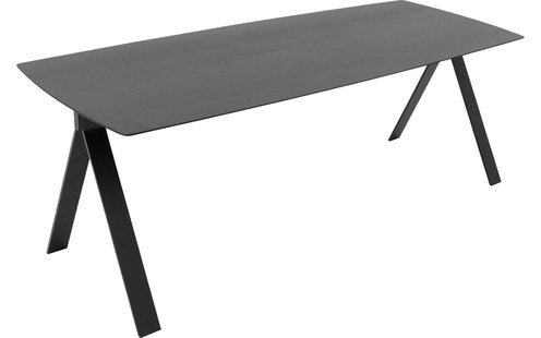 Goossens Excellent Eettafel Uniek, Semi rechthoekig 200 x 100 cm