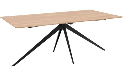 Goossens Excellent Eettafel Uniek, Rechthoekig 180 x 100 cm