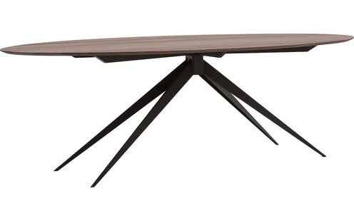 Goossens Excellent Eettafel Uniek, Ovaal 240 x 120 cm