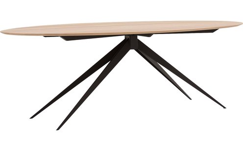 Goossens Excellent Eettafel Uniek, Ovaal 220 x 120 cm