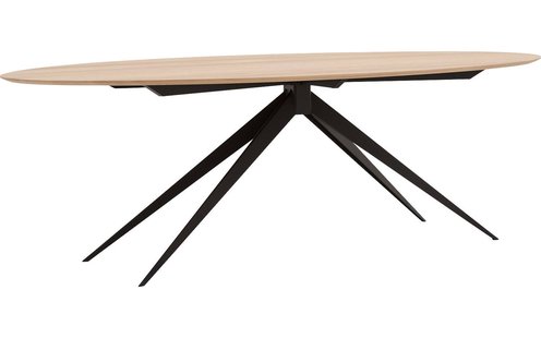 Goossens Excellent Eettafel Uniek, Ovaal 240 x 120 cm