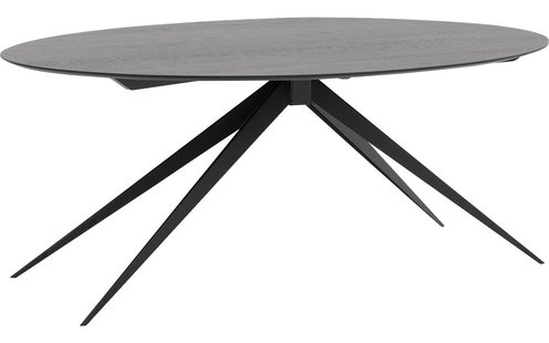 Goossens Excellent Eettafel Uniek, Ovaal 180 x 110 cm