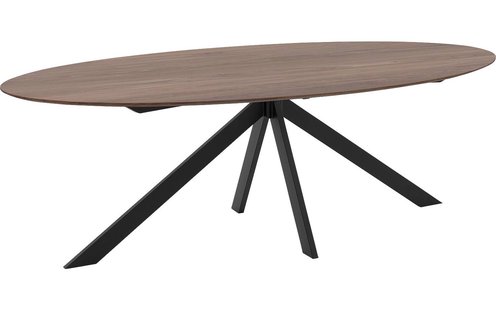 Goossens Excellent Eettafel Uniek, Ovaal 240 x 120 cm