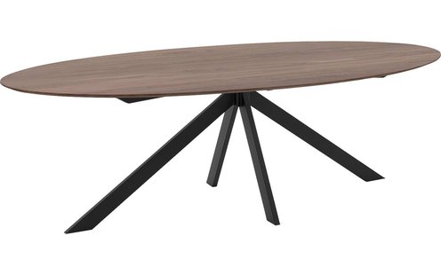 Goossens Excellent Eettafel Uniek, Ovaal 260 x 120 cm