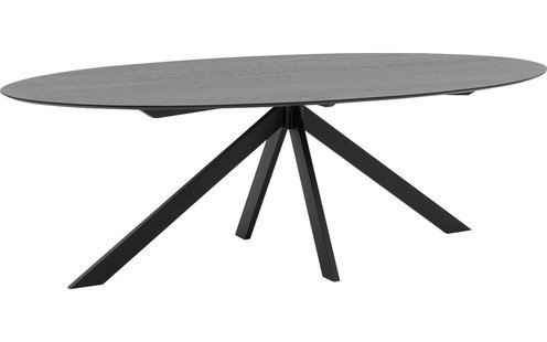 Goossens Excellent Eettafel Uniek, Ovaal 260 x 120 cm
