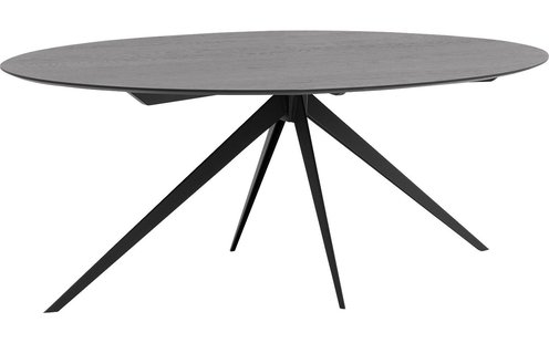 Goossens Excellent Eettafel Uniek, Ovaal 180 x 110 cm