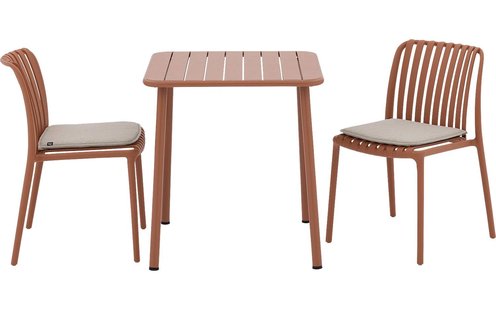 Goossens Tuintafel Verge, Tuintafel 70x70 cm