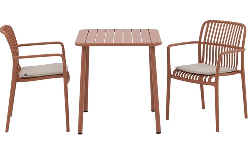 Goossens Tuintafel Verge, Tuintafel 70x70 cm
