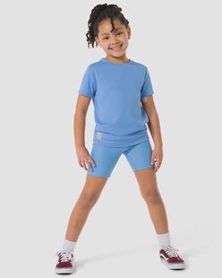 HEMA Kinderbikershort blauw (blauw)