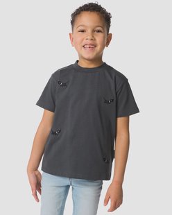 HEMA Takkie kinder T-shirt donkergrijs (donkergrijs)