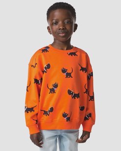 HEMA Takkie en Siepie kindersweater WK oranje (oranje)