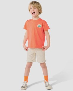 HEMA Kindershort regular fit beige (beige)