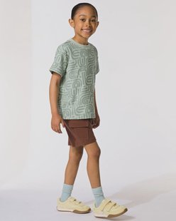 HEMA Kindershort regular fit cargo bruin (bruin)
