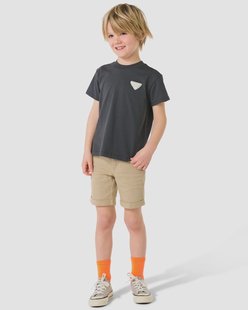 HEMA Kindershort regular fit beige (beige)