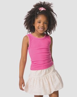 HEMA Kindershirt rib fuchsia (fuchsia)