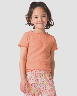 HEMA Kinder T-shirt koraal (koraal)