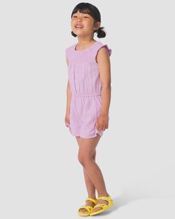 HEMA Kinderjumpsuit jersey paars (paars)