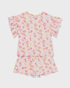 HEMA Kinderset jersey kersen ecru (ecru)