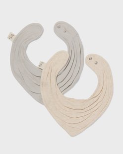 HEMA Babyslabbetjes - 2 stuks