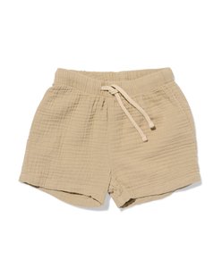 HEMA Newborn short comfort fit zand (zand)