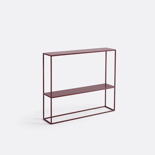 Stalen metalen wandtafel, dubbel blad, Miva