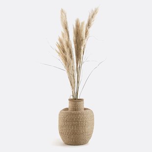 Decoratieve kruik in herbarium H53 cm, Maylon