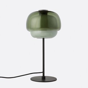 Tafellamp van gekleurd glas, KINOKO