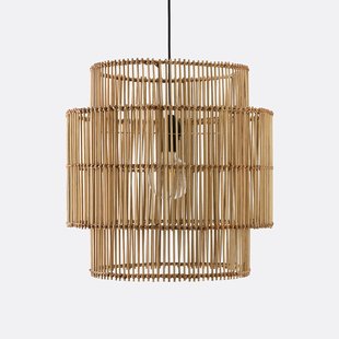 Hanglamp in bamboe, Ø46 cm, Haya