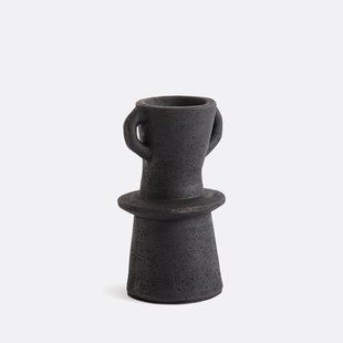 Decoratieve vaas in aardewerk H24 cm, Kuro
